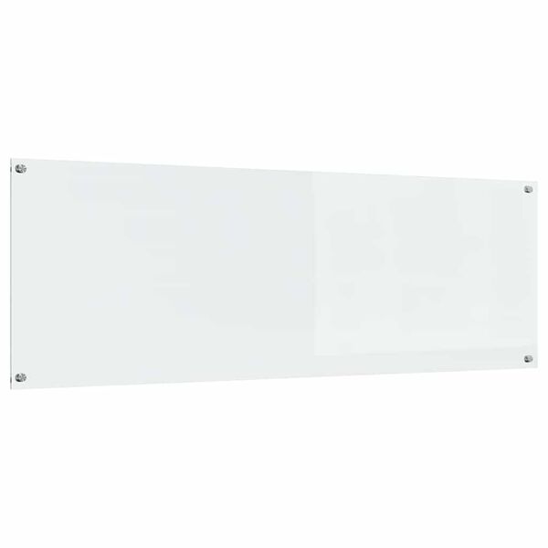 vidaXL Protection de cuisine Transparent 120 x 40 cm verre tremp&eacute;