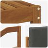 vidaXL Ensemble de canap&eacute;s d'ext&eacute;rieur 7 pcs Naturel et Anthracite