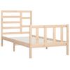 vidaXL Cadre de lit sans matelas 90x200 cm bois de pin massif