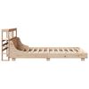 vidaXL Cadre de lit sans matelas 135x190 cm bois de pin massif
