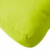 vidaXL Coussin de palette vert brillant 80x80x12 cm tissu