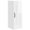 vidaXL Panneau de lave-vaisselle Kalmar Blanc brillant 30 x 31 x 80 cm