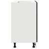 vidaXL Armoire suspendue avec tiroir Ch&ecirc;ne noir 80 x 31 x 81,5 cm