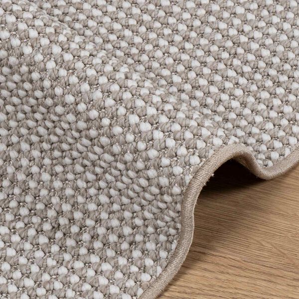 vidaXL Tapis de surface Rectangulaire Cr&egrave;me et Taupe 230 x 160 cm