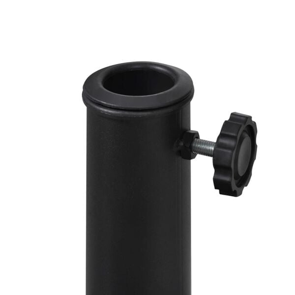 vidaXL Socle de parasol rond R&eacute;sine