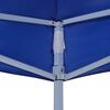 vidaXL Tente pliable Bleu 3 x 3 m