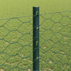 vidaXL Cl&ocirc;ture avec poteau Vert 1,2 x 100 m Acier et PVC