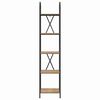 vidaXL &Eacute;tag&egrave;re Ch&ecirc;ne artisanal 40 x 30 x 183 cm Bois d'ing&eacute;nierie