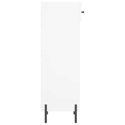 vidaXL Armoire à chaussures blanc 30x35x105 cm bois d'ingénierie