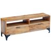 vidaXL Meuble TV bois de manguier 120x35x45 cm