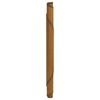 vidaXL Tapis rond marron 80 cm bambou