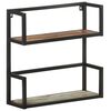 vidaXL &Eacute;tag&egrave;re murale 60x20x60 cm Bois de r&eacute;cup&eacute;ration massif
