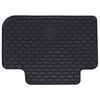 vidaXL Tapis de voiture 4 pcs Noir Caoutchouc