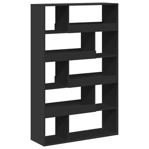 vidaXL Cloison de s&eacute;paration noir 100x33x156,5 cm bois d'ing&eacute;nierie