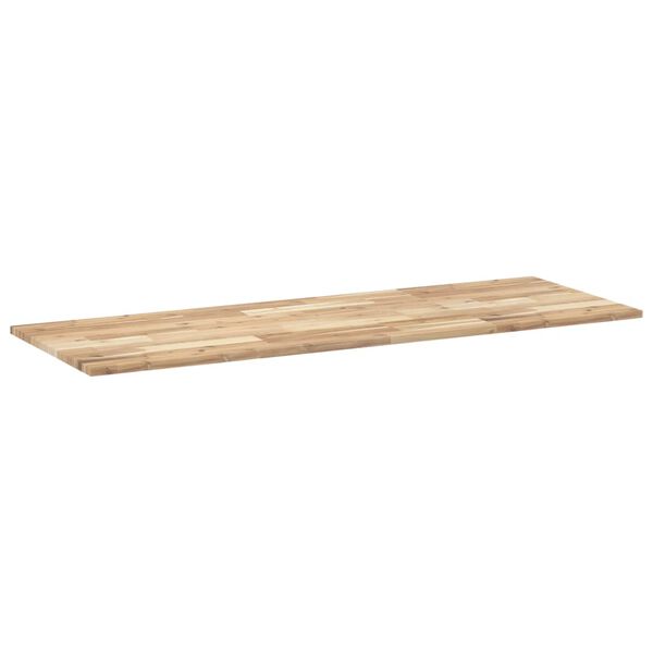 vidaXL Dessus de meuble de salle de bain non trait&eacute; bois d'acacia