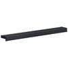 vidaXL Appui de fen&ecirc;tre Anthracite avec grain de bois 60 x 15 x 4,5 cm