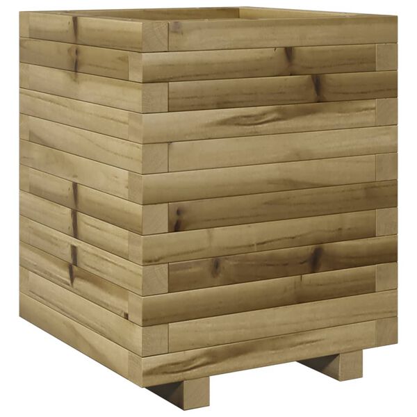 vidaXL Jardini&egrave;re 40x40x49,5 cm bois de pin impr&eacute;gn&eacute;