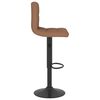 vidaXL Tabouret de bar Marron Tissu