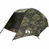 vidaXL Tente de p&ecirc;che 5 personnes camouflage imperm&eacute;able