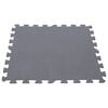 Intex Protecteur de sol rembourr&eacute; verrouillable 8pcs 50x50x0,5cm 1,9m&sup2;