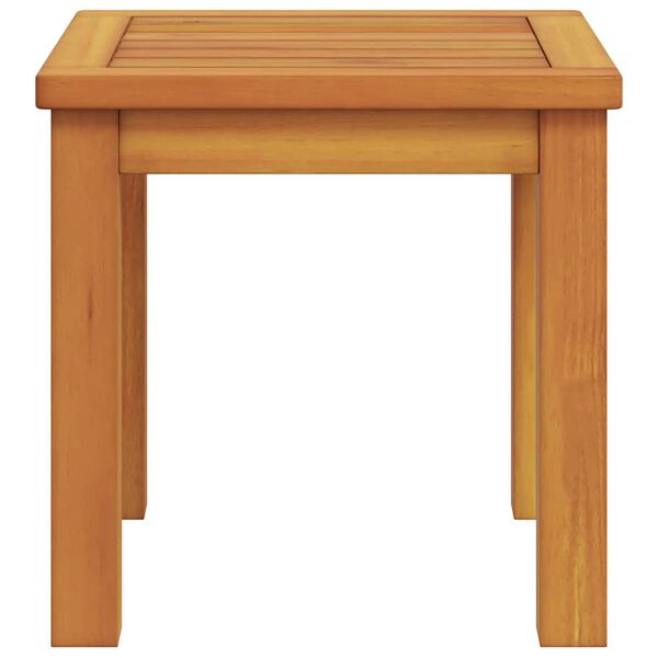 vidaXL Table d'appoint Huile Naturelle 35 x 35 x 34 cm