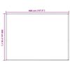 vidaXL Tapis de tente 300 x 400 cm Anthracite
