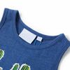 D&eacute;bardeur enfant m&eacute;lange bleu fonc&eacute; 104