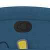 vidaXL Fauteuil inclinable de massage bleu velours
