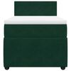 vidaXL Sommier &agrave; lattes de lit avec matelas Vert fonc&eacute; 90x200 cm