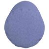 vidaXL Coussins d'accent 2 pcs Bleu denim &Oslash; 25 x 70 cm tissu