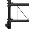 vidaXL Support de lampe 238x115x(180-300) cm Acier