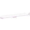 vidaXL &Eacute;tag&egrave;res murales 2 pcs ch&ecirc;ne sonoma 115x9x3 cm
