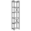 vidaXL &Eacute;tag&egrave;re Sonoma gris 40 x 30 x 189,5 cm Bois d'ing&eacute;nierie