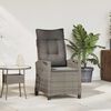 vidaXL Chaises de jardin inclinables 56 x 60 x 112 cm acier
