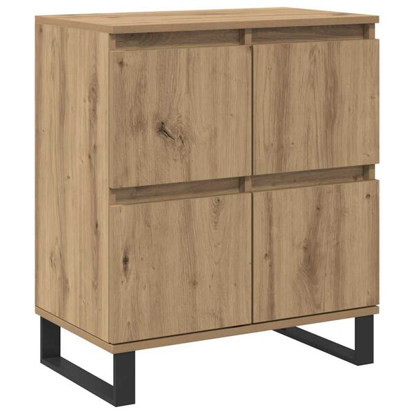 vidaXL Buffet Ch&ecirc;ne artisanal 60 x 35 x 70 cm