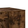 vidaXL Bureau ch&ecirc;ne fum&eacute; 102x50x75 cm bois d'ing&eacute;nierie