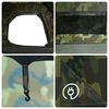 vidaXL Tente de camping &agrave; d&ocirc;me 4 personnes camouflage imperm&eacute;able
