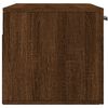 vidaXL Armoire murale ch&ecirc;ne marron 80x36,5x35 cm bois d'ing&eacute;nierie