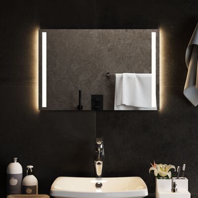 vidaXL Miroir de salle de bain à LED 60x40 cm