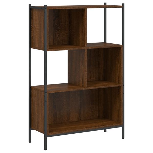 vidaXL Biblioth&egrave;que ch&ecirc;ne marron 72x28x109 cm bois d'ing&eacute;nierie