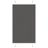 vidaXL Store pliss&eacute; noir 80x150 cm largeur du tissu 79,4 cm polyester