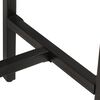 vidaXL Table de bar 60x55x107 cm bois de manguier massif brut