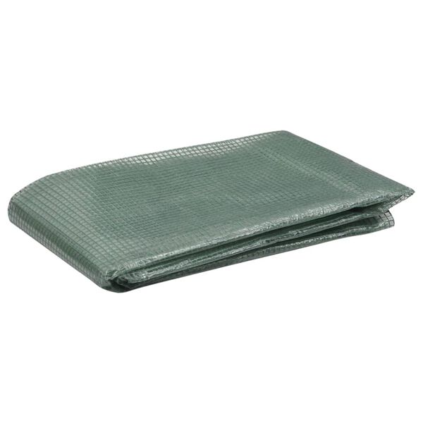 vidaXL Couverture de remplacement de serre (0,5 m&sup2;) 50x100x190 cm Vert