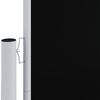 vidaXL Auvent lat&eacute;ral r&eacute;tractable Noir 200x1200 cm