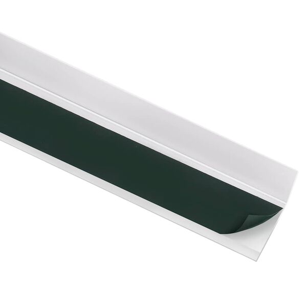 vidaXL Nez de marche forme en L 5 pcs aluminium 90 cm argent&eacute;