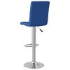 vidaXL Tabouret de bar Bleu Tissu