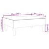 vidaXL Repose-pied bleu 77x55x31 cm velours