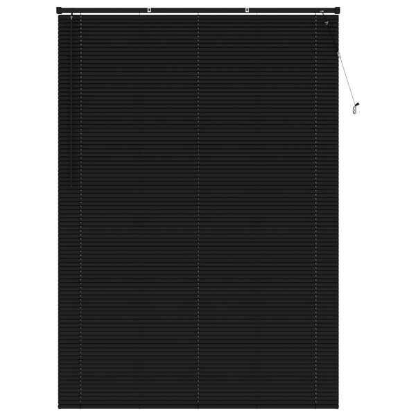 vidaXL Store V&eacute;nitien R&eacute;glable Noir 213 x 160 cm PVC