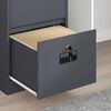 vidaXL Cabinet de Dossier avec tiroir Anthracite 45,5 x 42 x 106,5 cm
