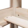 vidaXL Lit haut sans matelas 80x200 cm bois de pin massif